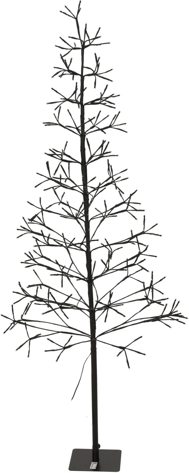 LED Juletræ, H:150cm med 280 Lys - A-Form med 12 Grene