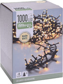 Snake lyskæde – 1000 LED – 20 meter, varmhvid