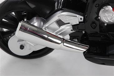 BMW S 1000 RR Motorcykel til Børn 12V7ah med gummihjul - Rød