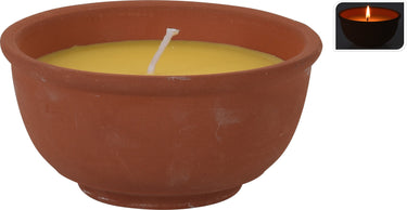 Citronellalys terracotta, 1 stk. Ø13 cm