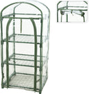 Drivhus m. 3 hylder, H105 cm