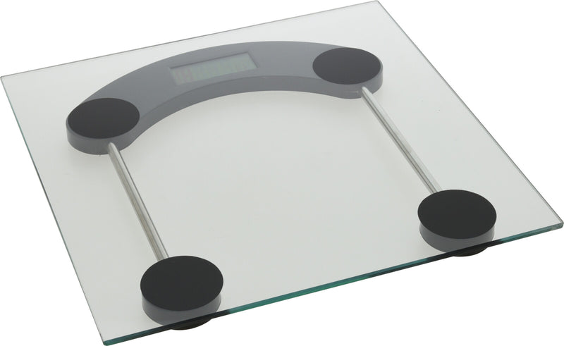 Personvægt i glas - 30x30 cm