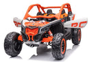 License, Can-Am Marverick UTV, orange, 21.6V 5Ah Li‑Ion batteri 4x200W motorer, stor model