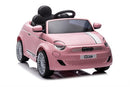 Fiat 500e, Pink, m. fjernbetjening,2x12V