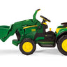 John Deere - EL Traktor, med frontskovl, 12V - Bolig og Haven