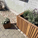 Squarely Copenhagen - GrowLARGE plantekasse 90x45 cm, Mørk Eg