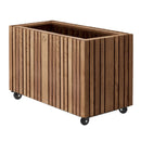 Squarely Copenhagen - Hjul til GrowLARGE plantekasse, sort indendørs og udendørs, 5 stk.