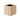 Squarely Copenhagen - GrowON plantekasse 22x22 cm, Natur Ask - Bolig og Haven