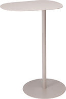 Sidebord – organisk form – sand 35×53 cm