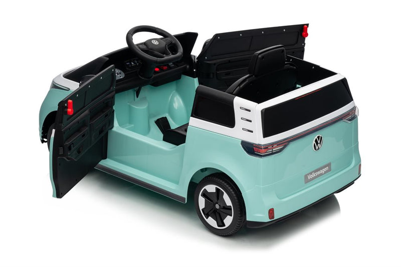 VW ID Buzz Elbil til Børn - 24V, Fjernbetjening, Gummihjul