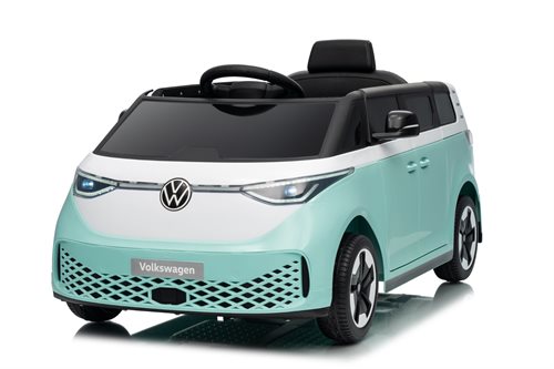 VW ID Buzz Elbil til Børn - 24V, Fjernbetjening, Gummihjul