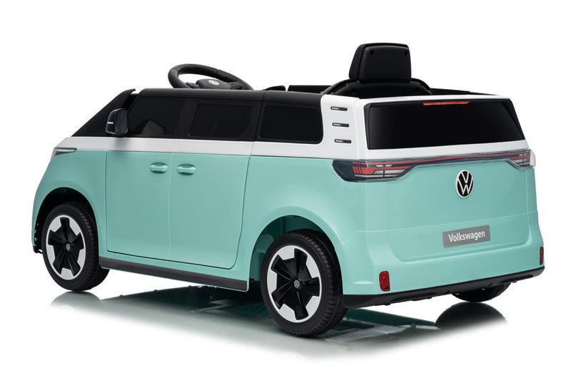 VW ID Buzz Elbil til Børn - 24V, Fjernbetjening, Gummihjul
