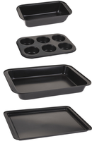 Bagesæt metal 4 dele - Non stick