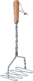 Kartoffelmoser trægreb, H37 cm