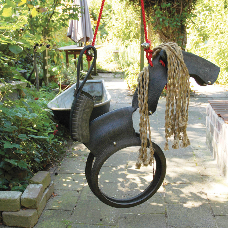 Garden Life - Hestegynge, sort gummi