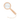 Esschert Design - Forstørrelsesglas af træ L8,8 cm