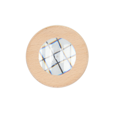 Esschert Design - Insektglas med forstørrelsesglas af træ Ø7 cm