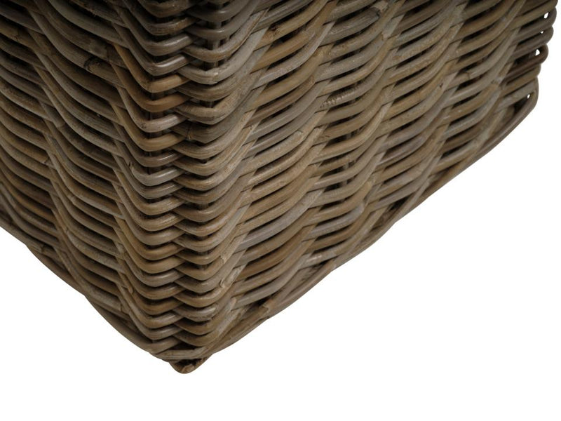 Arles kurve, grå - sæt med 2 firkantede opbevaringskurve