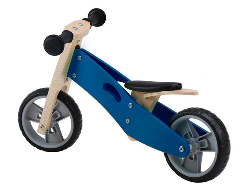 Magni - Gåcykel i blå, balance 2-i-1