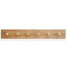 MOUD Home - OAK Knagerække Egetræ Med Messing Knager - 70 cm