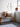 MOUD Home - STRIPE pudebetræk 40×60 cm - beige/sort