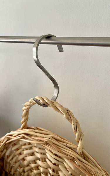 MOUD Home - CURVY s-krog - Børstet stål