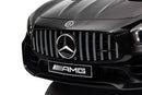 License - Mercedes AMG GTR, sort, m.fjernbetjening, 2x12motor, 12V4,5Ah litium