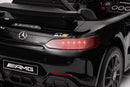 License - Mercedes AMG GTR, sort, m.fjernbetjening, 2x12motor, 12V4,5Ah litium
