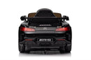 License - Mercedes AMG GTR, sort, m.fjernbetjening, 2x12motor, 12V4,5Ah litium