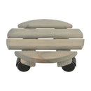 Garden Life - Rullevogn til krukker fyrretræ Ø23 cm - Bolig og Haven