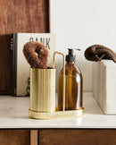 Nordal - KAKI holder til opvaskebørste, guld