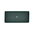 Esschert Design - Hævet blomsterbed metalgrøn, 62x29x45cm