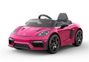 Porsche Spyder 718 RS, 12V litium batteri, pink