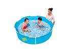Børnevenlig rund rammebassin – Ø152 x 38 cm