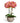 Kunstig Orkidé Gul/Rød H42 cm - Naturtro med Betonpotte Ø25 cm