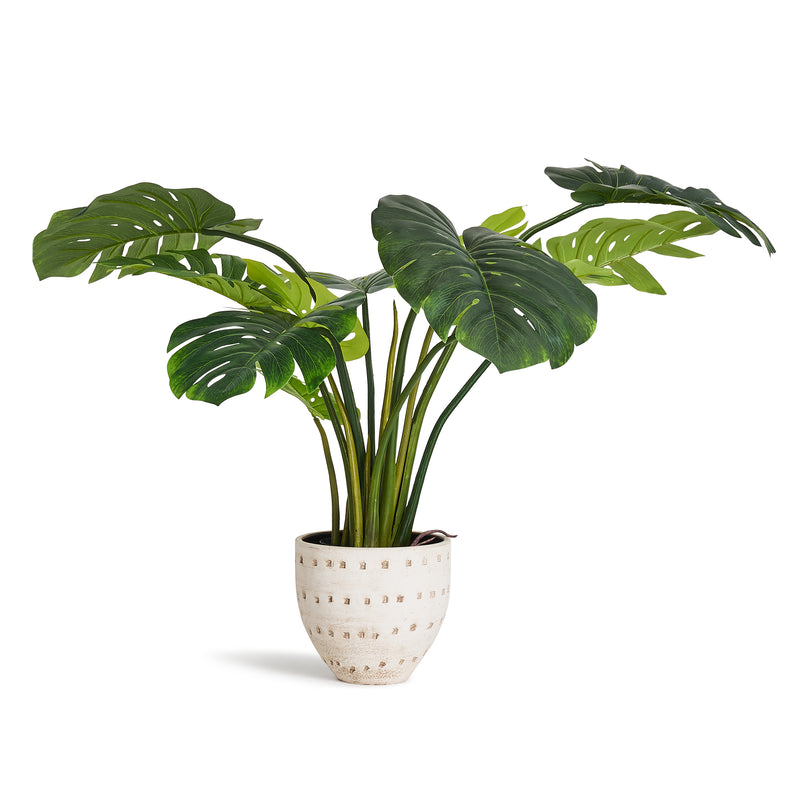 Monstera - Kunstig plante, H:110 cm