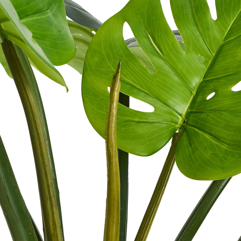 Monstera - Kunstig plante, H:110 cm