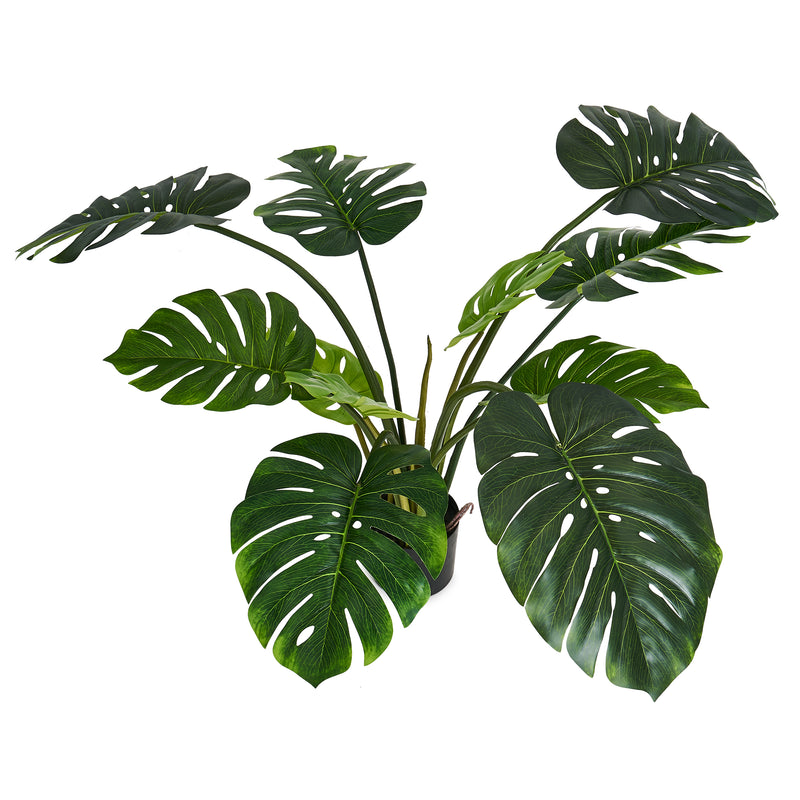 Monstera - Kunstig plante, H:110 cm