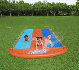 Vand Glidebane "Triple" m. 3 baner – 488 cm