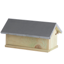 Garden Life - Humlebi Hus – FSC Træ med Zinktag – 29 x 17 x 15,3 cm