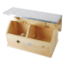 Garden Life - Humlebi Hus – FSC Træ med Zinktag – 29 x 17 x 15,3 cm