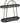 Sidebord, sort, 70x25xh76cm sort