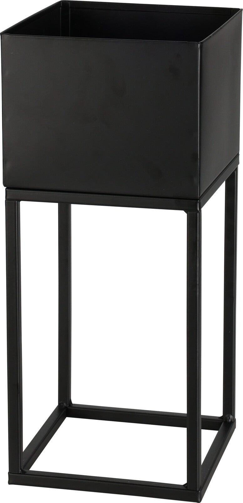 Blomsterstander sort, sæt af 2stk