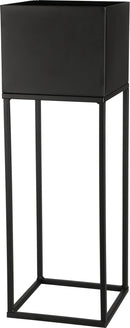 Blomsterstander sort, sæt af 2stk