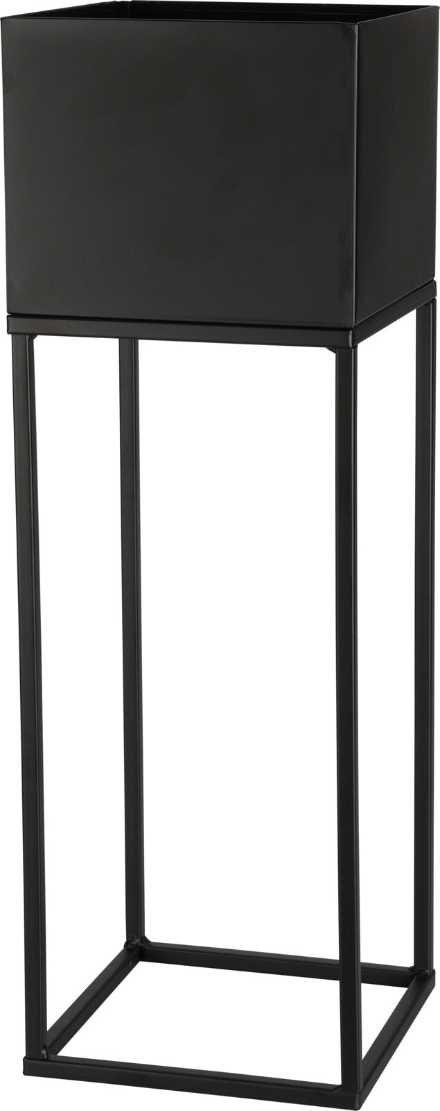 Blomsterstander sort, sæt af 2stk