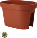 Altankasse, Bridge, Terracotta, 27x40xh25cm