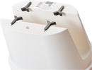 Altanpotte - Flower Bridge - hvid plast - L40 cm