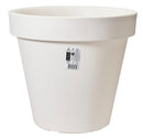 Altankasse, Bridge, hvid plast, Ø28 cm