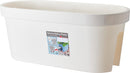 Altankasse, Bridge 60x28x25cm, hvid plast