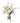 Bloomingville - Symphonie Buket, Hvid, Kunstige Blomster - Ø30 × H103 cm